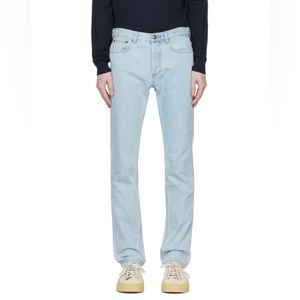 APC petit new standard light wash jeans 30